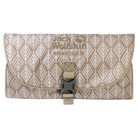 Toilettas Jack Wolfskin Mini Waschsalon Sand Dune Geometric Leaves