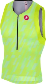 Top Castelli Men Free Tri Pro Green