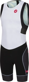 Speedsuit Castelli Men Free Tri Itu White Black