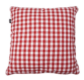 Zierkissen Karo Rot