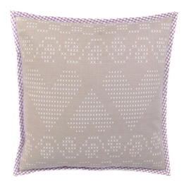 Zierkissen Crossheart Roze