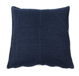 Zierkissen Denim Rivets Blau
