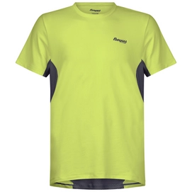 T-Shirt Bergans Men Floyen Sprout Green Solid Dark Grey