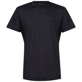 T-Shirt Bergans Mens Floyen Black Solid Charcoal
