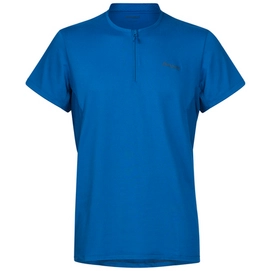 T-shirt Bergans Men Floyen Half Zip SS Fjord Dark Steel Blue