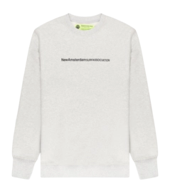 Crewneck New Amsterdam Surf Association Men Level Ash Grey