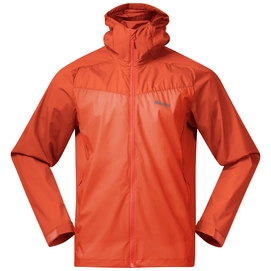 Jacke Bergans Microlight Br Magma Lava Herren
