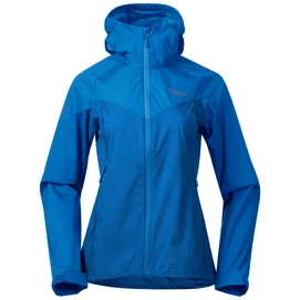 Jacke Bergans Microlight Athens Blue Cloud Blue Damen