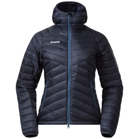 Jacke Bergans Pyttegga Down Hood Dark Fogblue Damen