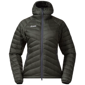 Jacke Bergans Pyttegga Down Hood Seaweed Solid Dark Grey Damen