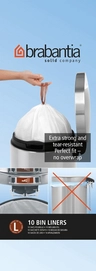 Afvalzakken Brabantia PerfectFit (120 stuks) 40-45L