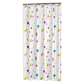 Rideau de Douche Sealskin Dots Polyester Multi (180 x 200 cm)