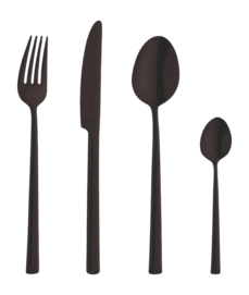 Cutlery Set Amefa Metropole Black (24 pieces)