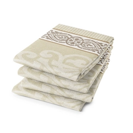 Essuie-Main DDDDD Rozet Beige (Lot de 6)