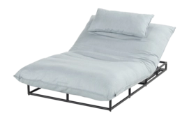 Loungebed Hartman Emma Black Sky Blue