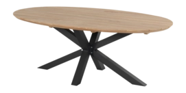 Tuintafel Hartman Stephanie Black 200 x 120 cm