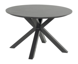 Tuintafel Hartman Xander Round Table Zwart 120 cm