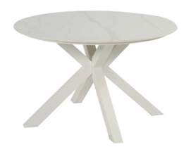 Tuintafel Hartman Xander Round Table White 120cm