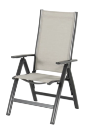 Tuinstoel Hartman Troy Full Recliner Xerix Beige