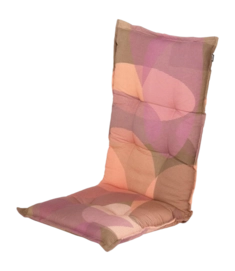 Coussin de Jardin Hartman Milan Fuchsia Dossier Haut