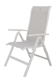 Tuinstoel Hartman Alice Recliner White Beige