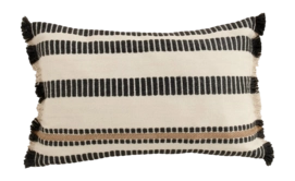 Lendekussen Hartman Oliver Black (55 x 35 cm)