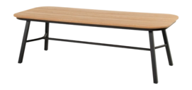 Tuintafel Hartman TUBB Teak Dining Table Black 240 x 100 cm