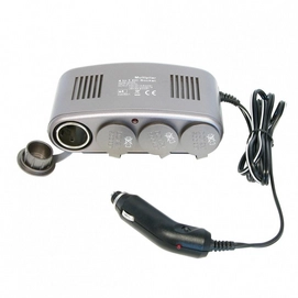 Aanstekerdoos Carpoint 4-weg Premium 12V 10A