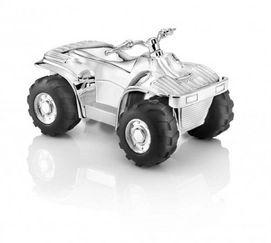 Spaarpot Zilverstad Quad