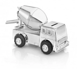 Spaarpot Zilverstad Cementwagen