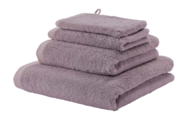 Handdoek Aquanova London Malva (set van 3)