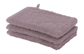 Washandje Aquanova London Malva (set van 6)