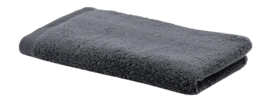 Gästehandtuch Aquanova Sava Dark grey (Set von 6 Stück)