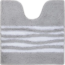 Toilet Mat Aquanova Morgan Silver Grey