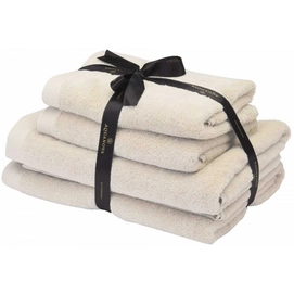 Serviette de Toilette set Aquanova Rio Birch (4 pièces)
