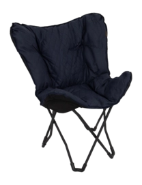 Vlinderstoel Bo-Camp Industrial Collection Himrod Blauw