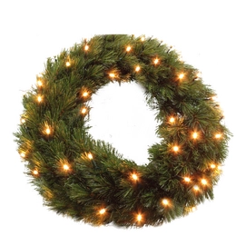 Weihnachtskranz Triumph Tree Forest Frosted Green 60 cm LED