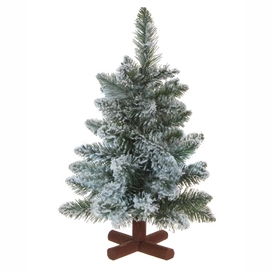 Christmas Tree Black Box Trees Highwood Green Frosted 38 cm
