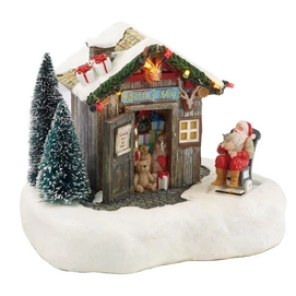 Luville Santa's Shop Battery Operated