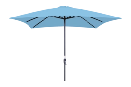 Parasol Garden Impressions Lotus Licht Blauw 250x250 cm