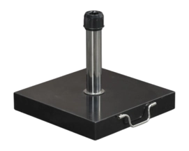 Parasolvoet Garden Impressions Cosmo Black Polished 60kg