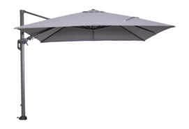 Zweefparasol Garden Impressions Hawaii Licht Grijs 300x300 cm