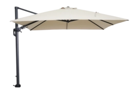 Zweefparasol Garden Impressions Hawaii Ecru 300x300 cm
