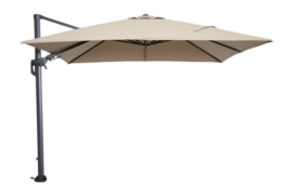 Zweefparasol Garden Impressions Hawaii Taupe 300x300 cm