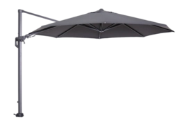 Zweefparasol Garden Impressions Hawaii Donker Carbon Zwart Grijs 350 cm