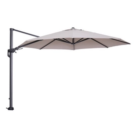 Zweefparasol Garden Impressions Hawaii Carbon Black Sand 350 cm