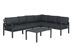 Loungeset Garden Impressions Lexinton Carbon Black (4-Delig)