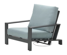 Loungestoel Garden Impressions Lincoln Carbon Black