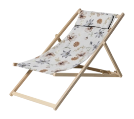 Houten Strandstoel Madison Florina Natural (120 x 55 cm)