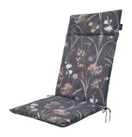 Tuinstoelkussen Madison Universeel Donna Grey Outdoor Hoge Rug (120 x 50 cm)